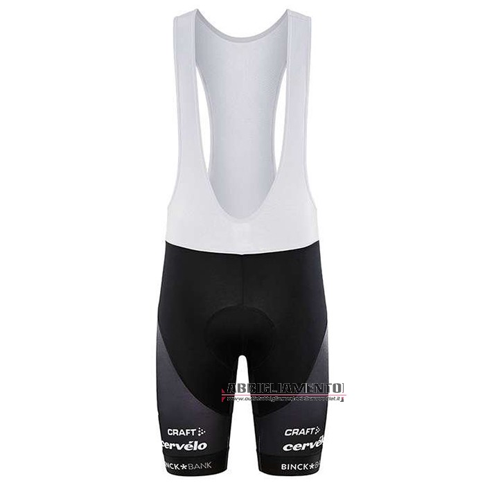 Abbigliamento Sunweb 2020 Manica Corta e Pantaloncino Con Bretelle Bianco - Clicca l'immagine per chiudere